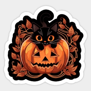 Pumpkin Paws Sticker